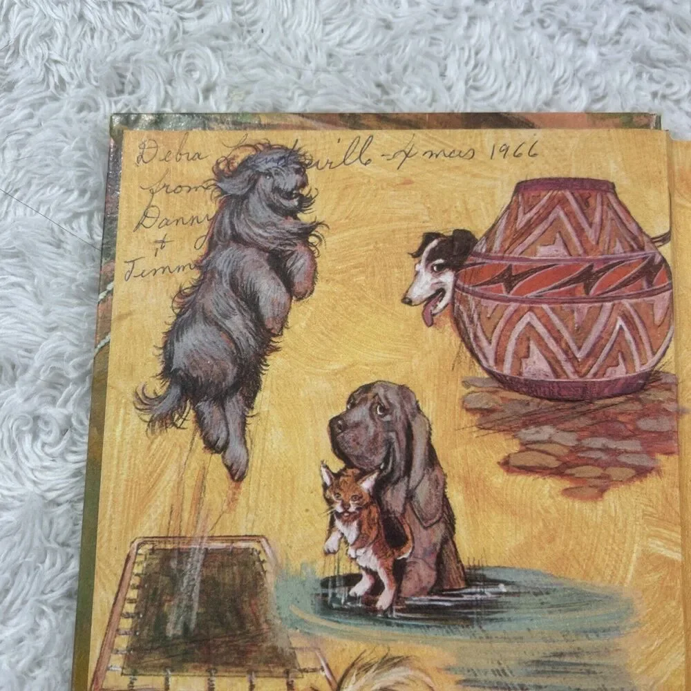 1966 Here Boy! Lots of Stories for‎ Everyone Who Likes Dogs Whitman HC Good